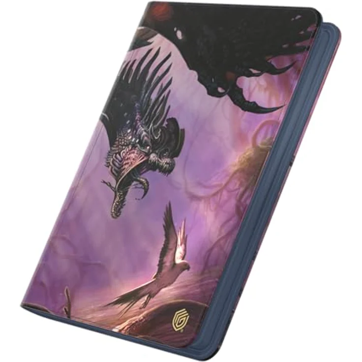 Ultimate Guard Zipfolio 360 Xenoskin für Magic: The Gathering "Tarkir: Dragonstorm" - Feral Deathgorger, reißfeste Hülle mit seitlichem Lade-Design, säure- und PVC-freie Taschenseiten – Bild 3