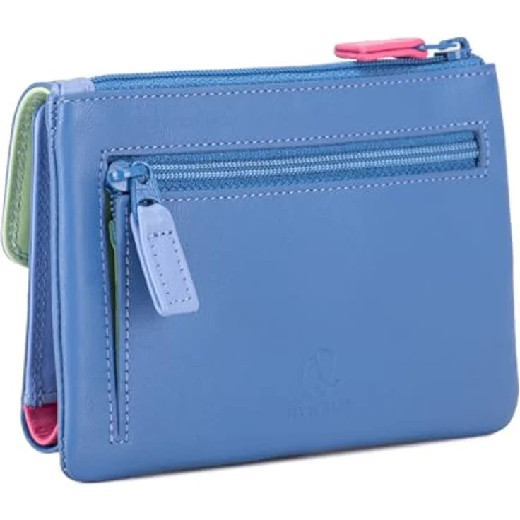 Mywalit Kinderportemonnaie Leder, RFID Schutz, 14 cm, blau – Bild 2