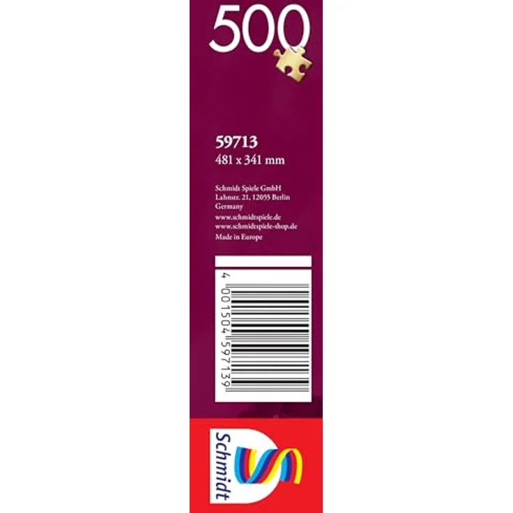 Schmidt Spiele 59713 Regenzauber in Paris, 500 Teile Puzzle, Mehrfarbig – Bild 2