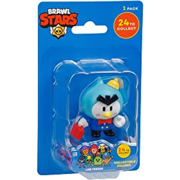Brawl Stars BRW2010 Collectible Figure, Multi-Colored, 1 Stück, zufällige Auswahl – Bild 6