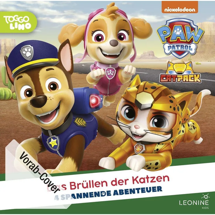 Leonine Hörspiel PAW Patrol CD 67, Kinder-Hörspiel mit Tiergeschichten