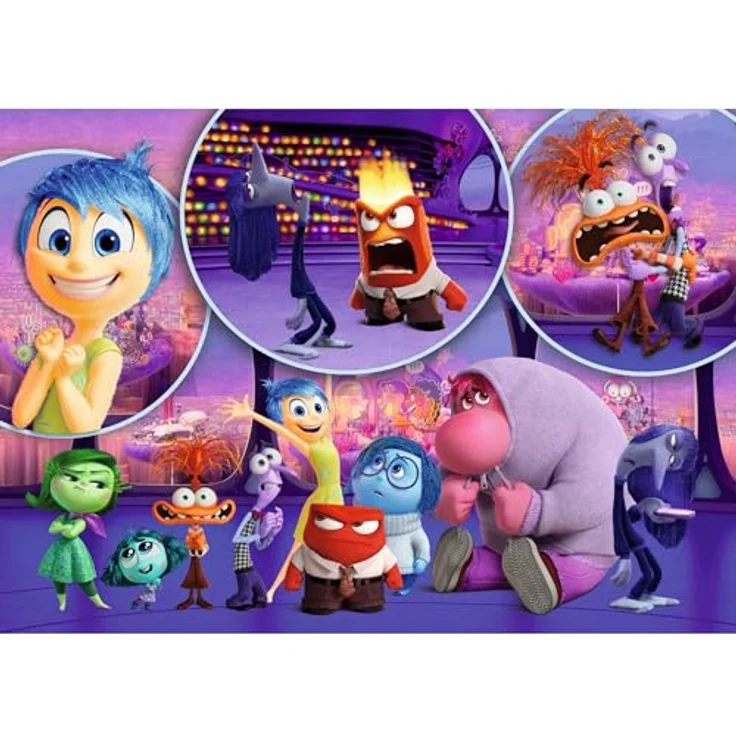 Trefl Inside Out 2, Puzzle 200 Teile mit bunten Helden der Fernsehserie, 480 x 340 mm, für Kinder ab 7 Jahren – Bild 2