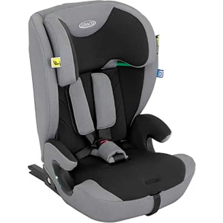 Graco Energi, Kindersitz i-Size R129 mit ISOFIX-Konnektoren und Komfortfunktionen für Kleinkinder und Teenager