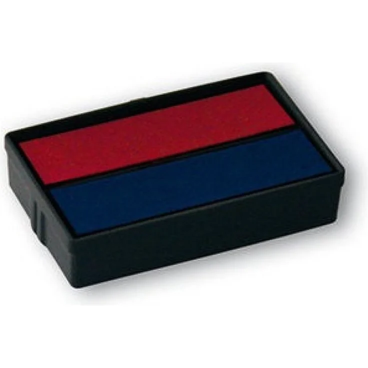 COLOP Ersatzstempelkissen E10/2 für S160, Stempelkissen in blau/rot, passend für Printer 10 und MiniDater S 160