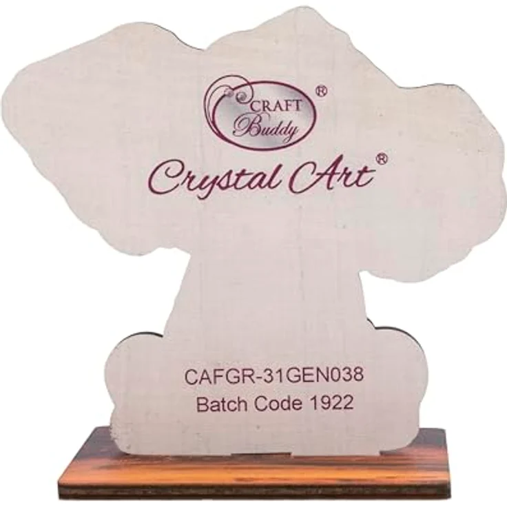 CRAFT Buddy Crystal Art Buddies, Kreativset Steckfigur Elefant mit Diamantmalerei, Sammelartikel – Bild 6