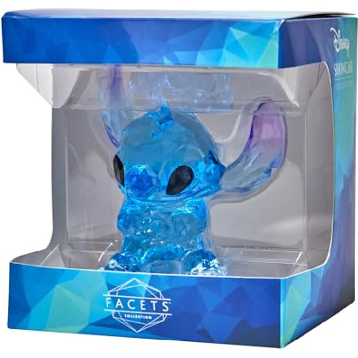 Enesco Disney Lilo & Stitch Facet Figur - Stitch (Showcase Collection) aus hochwertigem Kunstharz, detailgetreu gearbeitet – Bild 6