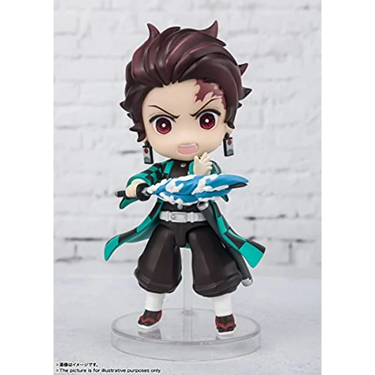 Bandai Tamashii Nations Demon Slayer Mini Tanjiro Kamado Figuarts Figuarts 9 cm – Bild 2