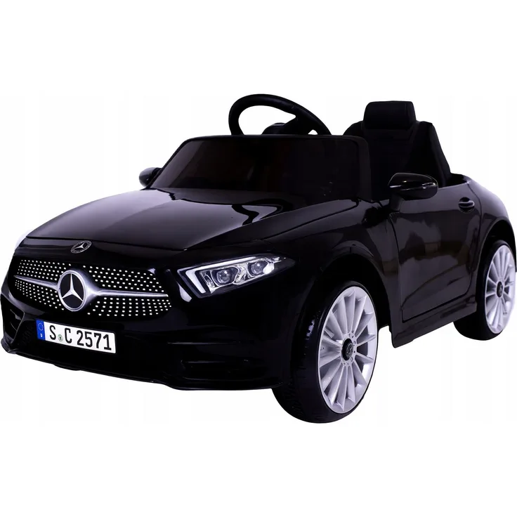 Jamara Germany Ekspand Elektroauto CLS350 - Schwarz - Mit Fernbedienung, Softreifen, für Kinder 3-8 Jahre