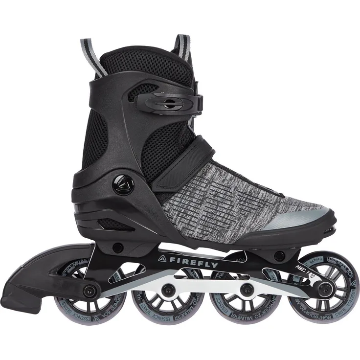FIREFLY Inlineskates Herren Inline-Skate ILS 350 M84, atmungsaktiver Softboot, Aluminiumschiene, 84-mm-Rollen, ABEC-7-Kugellager