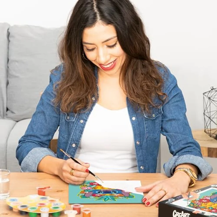Ravensburger CreArt - Malen nach Zahlen 23933 - Disney Stitch - ab 12 Jahren – Bild 3