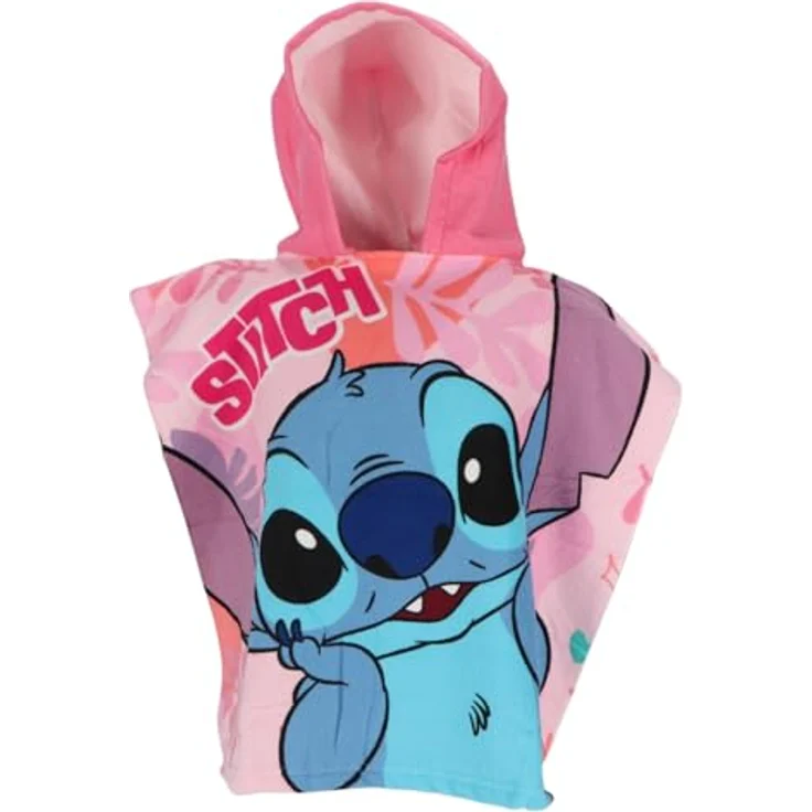 Lilo & Stitch Badeponcho, mit Lilo & Stitch Design – Bild 2
