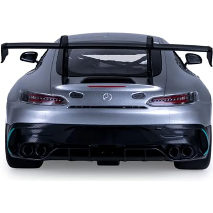 Grau Mercedes-AMG GT2, Ferngesteuertes Modellauto 1:14, silber, 2,4 GHz, manuelle Türöffnung, für Kinder ab 72 Monaten – Bild 5
