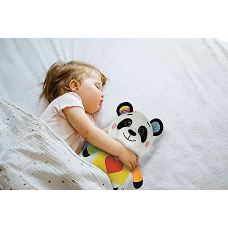 Clementoni Baby Umarmung Panda, Kuscheltier mit Musik, Batterien inklusive, 20.3 x 32 x 12.5 cm – Bild 5