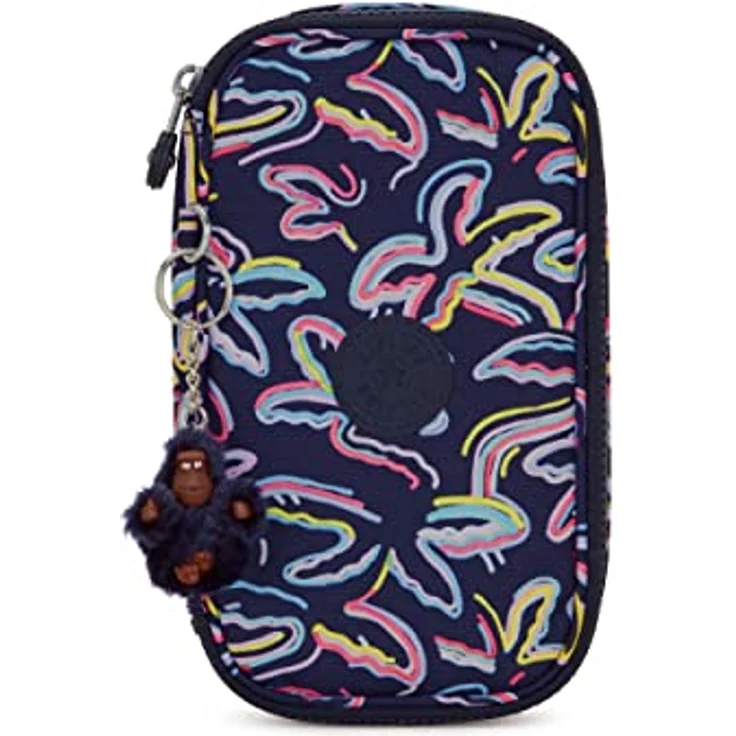 Kipling Schlampermäppchen Palm Fiesta PRT, für bis zu 50 Stifte, 21 x 12 x 5 cm, 1 l – Bild 1