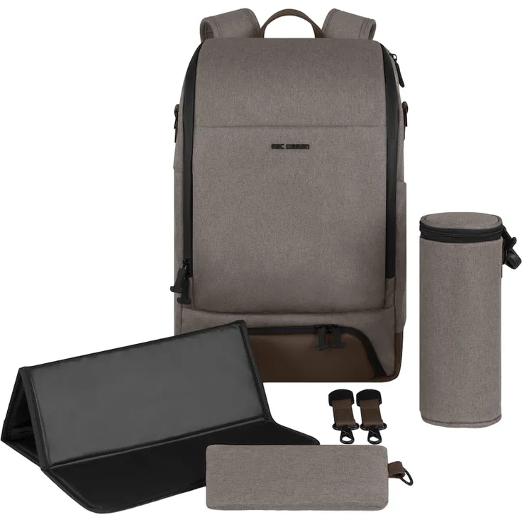 ABC Design Wickelrucksack Active Nature, geräumiger Wickelrucksack für Familienabenteuer, stylisches Design