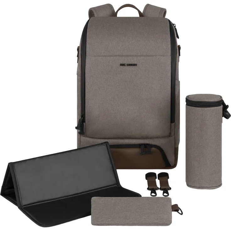 ABC Design Wickelrucksack Active Nature, geräumiger Wickelrucksack für Familienabenteuer, stylisches Design