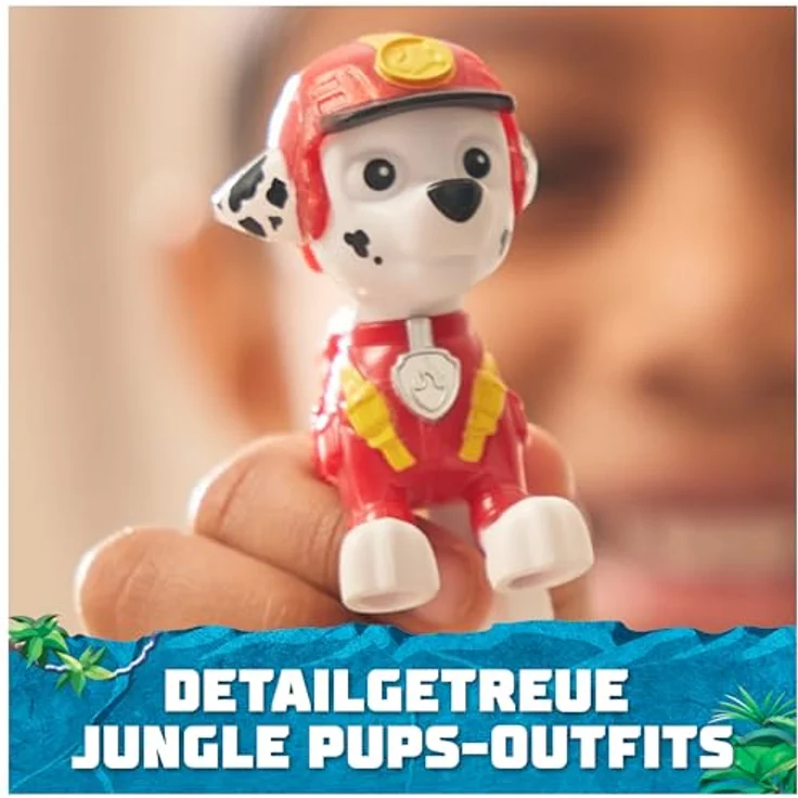 Spin Master PAW Jungle Pups Hero Pups Giftset, Sammelfiguren-Set mit 8 Actionfiguren von Ryder und den Welpen Chase, Marshall, Rocky, Rubble, Zuma, Tracker und Skye – Bild 5