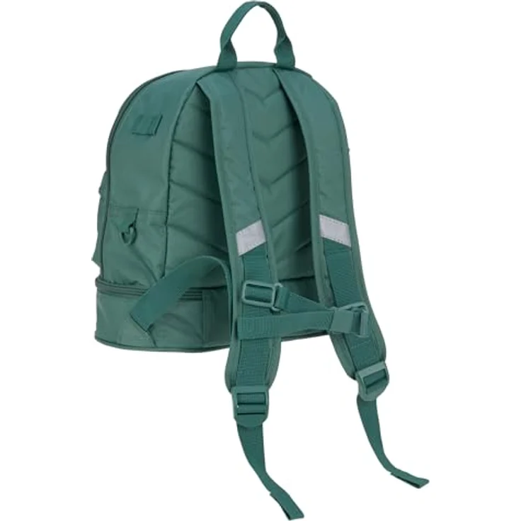 LÄSSIG Kinderrucksack mit Brustgurt Kindergartentasche Kindergartenrucksack 6,5L ab 3 Jahren/Mini Backpack Dark Green, mit individuell einstellbaren Schultergurten und großem Hauptfach – Bild 2