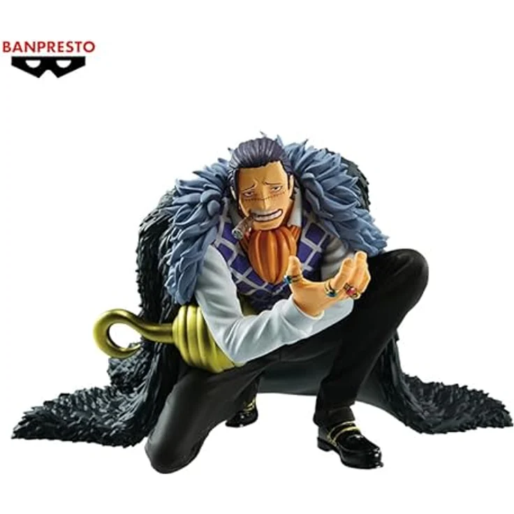 Banpresto One Piece Schlachtplatte Krokodil Figur, 8 cm Sammelfigur mit hochwertigem Design – Bild 4