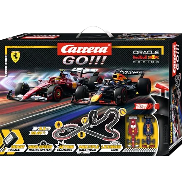Carrera GO!!! Speed Zone, Rennbahnauto mit hochwertiger Qualität und modernem Design – Bild 1