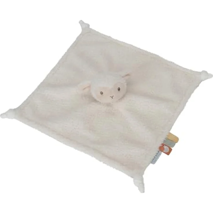 Little Dutch 8802 Schmusetuch Kuscheltuch Schaf - Little Farm weiß – Bild 2