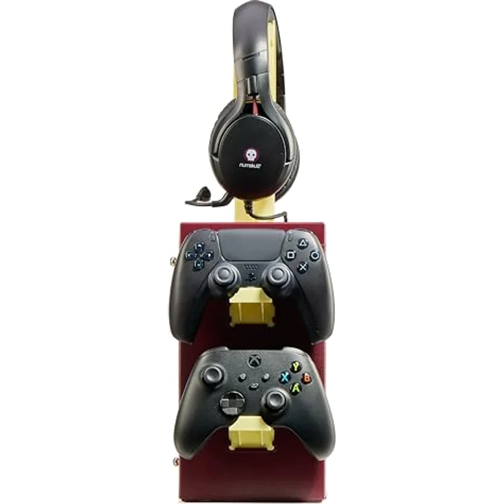 Numskull Harry Potter Gaming Locker 9 3/4, Aufbewahrungsschrank für bis zu 10 Spiele mit Controller-Halterung und Kopfhörer-Sicherung – Bild 4