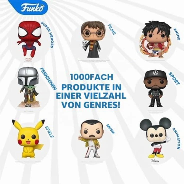 Funko FK75668 - One Piece POP! Vinyl-Figur, ca. 9 cm groß, in Fensterbox – Bild 7