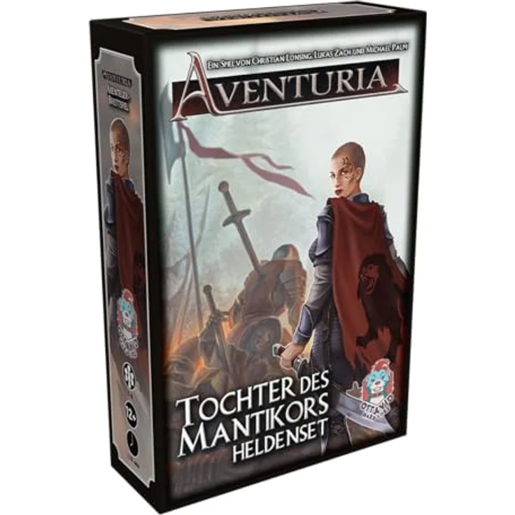 Ottavio Aventuria – Tochter des Mantikors, Heldenset mit 76 Karten & Erfahrungsschatz, für 1-6 Spieler, ab 12 Jahren, Deutsch – Bild 1