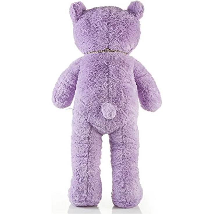 Feluna Riesen Teddybär XXL Kuschelbär 120 cm groß Plüschbär - Original Teddy Bär mit Schleife Lila – Bild 3