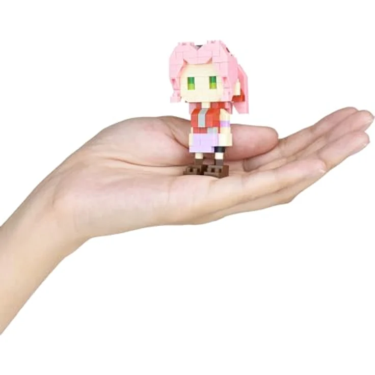 Nanoblock Figurine Naruto Shippuden Sakura Haruno - Mini-Figur mit 160 Bausteinen - Bausatz Modell - Spielzeug ab 12 Jahren - NBCN136 – Bild 3