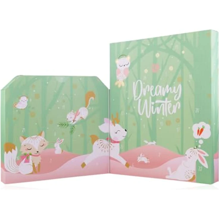 ACCENTRA Adventskalender DREAMY WINTER, Aufklappbare Box mit zauberhaften Pflegeprodukten – Bild 4