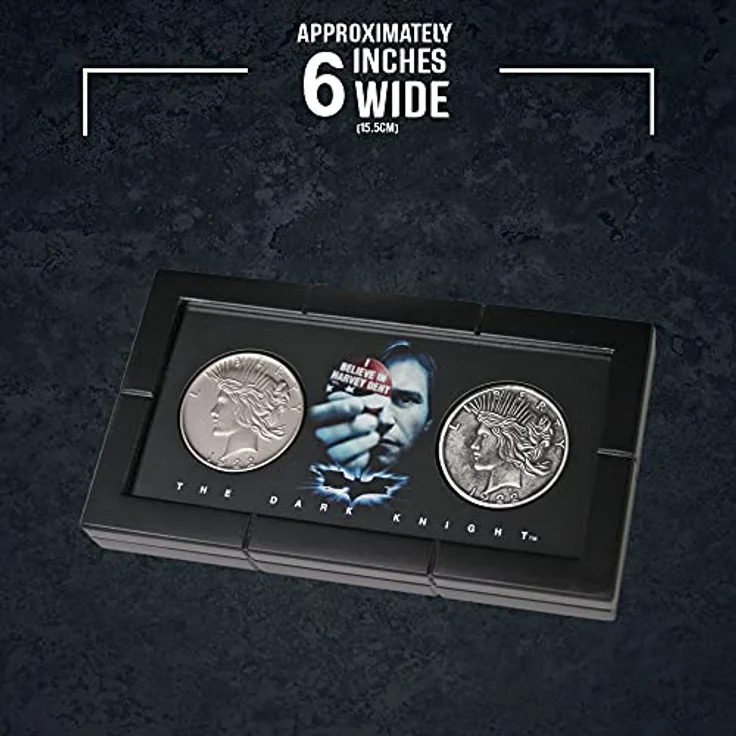 The Noble Collection Batman Harvey Dent Two Face Coin Set – Bild 2
