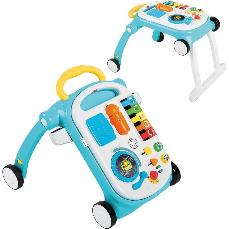 Baby Einstein Musical Mix ‘N Roll™ 4-in-1 Activity Lauflernhilfe mit abnehmbarer Konsole, fördert Stehen, Gehen und Musizieren