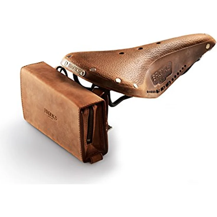 Brooks England Unisex – Erwachsene Aged D-Shaped Tool Bag, One Size – Bild 2