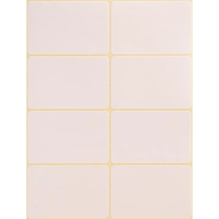 AVERY Zweckform Etiketten 3337, 224 Stück, selbstklebend, weiß, 54,0 x 35,0 mm – Bild 2