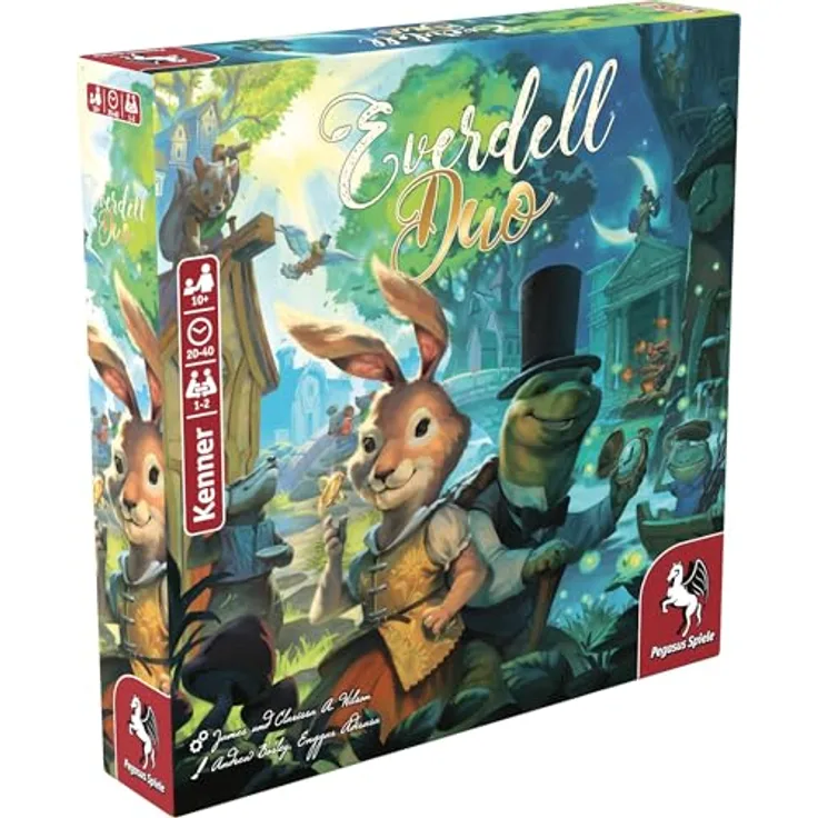 Pegasus Spiele Everdell Duo, Brettspiel für 2 Spieler, strategisches Kennerspiel