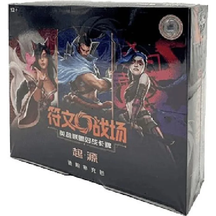 RIOT GAMES Riftbound Origins Booster Box S-Chinese, Sammelkarten-Display im Jumbo-Format