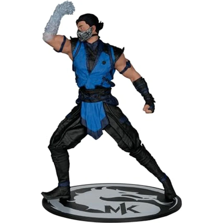 McFarlane Mortal Kombat 1 Action Figure 1/6 Sub-Zero 25 cm, Bewegliche PVC-Figur mit großer Figurenbasis, inkl. Sammelkunstkarte – Bild 5