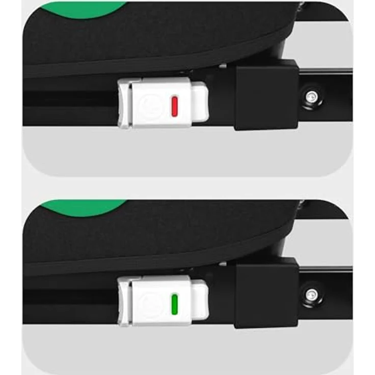 Tulano Cabby 35, Kindersitz Schwarz mit ECE R129/03 i-Size Zulassung, ISOFIX & Autogurtbefestigung, abnehmbare Polsterung, breitere Armlehnen – Bild 5