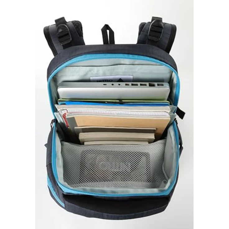 NITRO Schulrucksack SUPERHERO, Haze, mit integrierter Thermotasche, ergonomischen Schultergurten und 360° Reflektoren – Bild 7