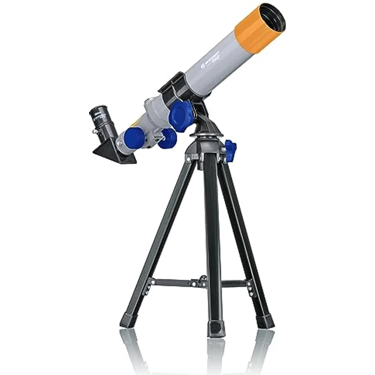 Bresser Junior Mikroskop & Teleskop Set, Mikroskop 40x-640x Vergrößerung, Teleskop 40/400mm, für Kinder ab 8 Jahren – Bild 2