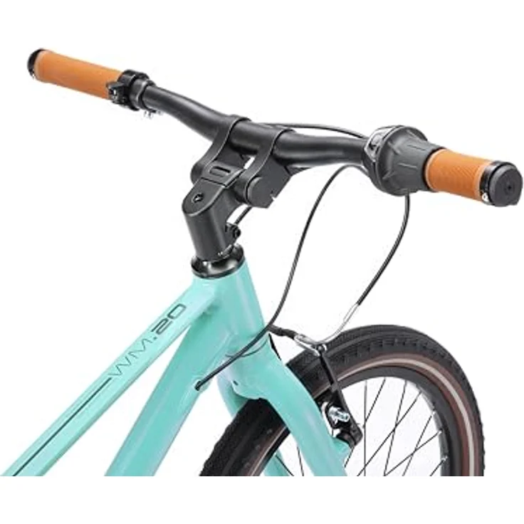 BIKESTAR Leichtgewicht 8 kg Kinder Fahrrad Aluminium ab 6 Jahre | 20 Zoll 7 Gang Shimano | Mint – Bild 4