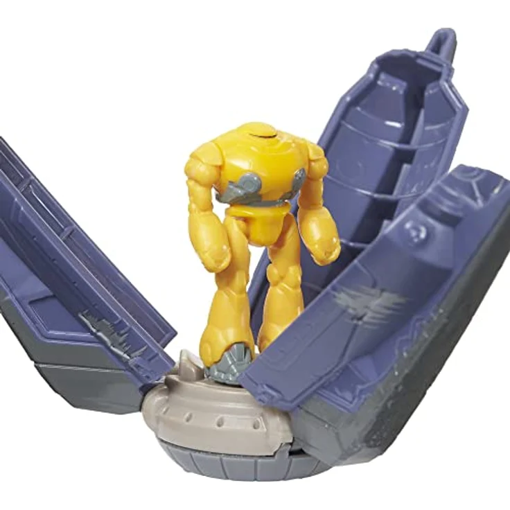 Buzz Lightyear HHJ96 - Superspeed-Serie Zyclops-Raumkapsel Kampfwunden- und Zyclopsfigur, ca. 10 cm langes Fahrzeug und über 4 cm große Figur, Spielzeug für Kinder ab 4 Jahren – Bild 5