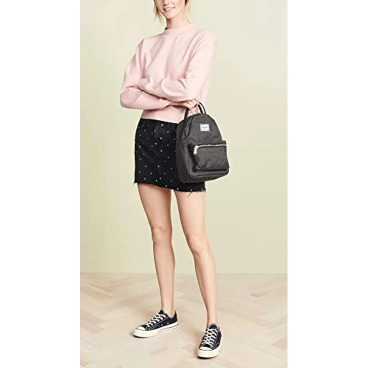 Herschel Nova Mini Backpack Black, Größe 9l - Rucksack, Farbe Schwarz – Bild 5