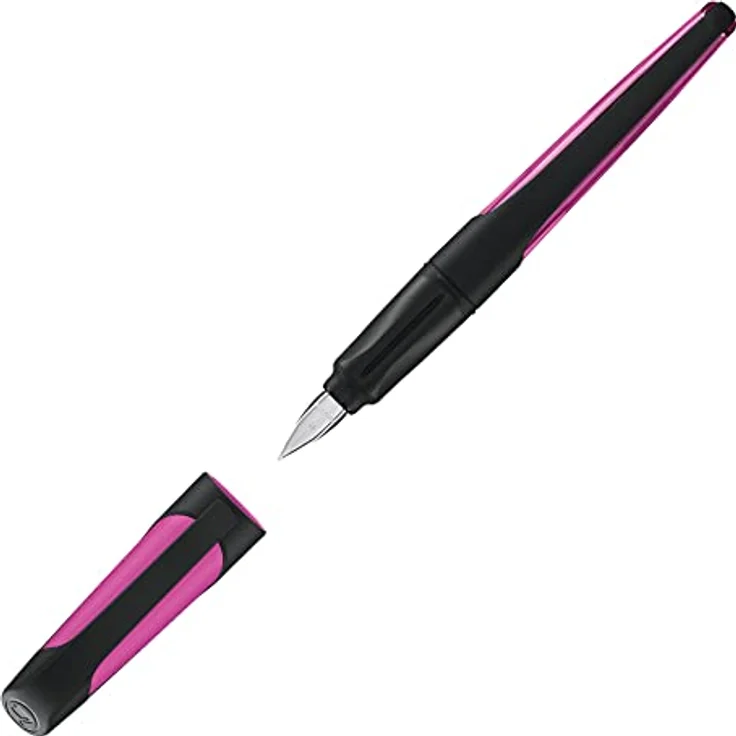 STABILO Füller 1 Schulfüller EASYbuddy® M schwarz/magenta, (1-tlg) - So macht das Schreiben Spaß – Bild 5