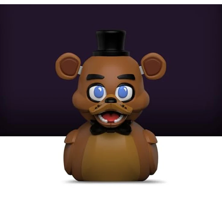 TUBBZ Mini: Five Nights at Freddy's - Freddy Fazbear Cosplaying Rubber Duck Vinyl Figure, Sammlerstück für Fans, 5 cm groß, ideal für Regale und Schreibtische, bunt – Bild 4