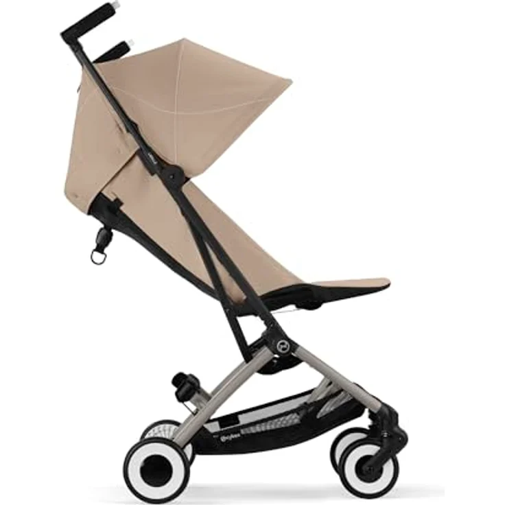 Cybex Gold LIBELLE Kinderwagen, Ultraleicht (6 kg) mit Einhand-Gurtsystem, Almond Beige, geeignet von 6 Monaten bis 4 Jahre (max. 22 kg) – Bild 5