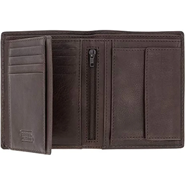 camel active Mali Herren Geldbörse RFID Hochformat Leder Mittelgroß Braun – Bild 3
