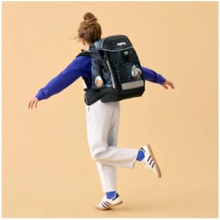 ergobag Maxi Schulranzen Set FundBärment, 26 Liter Volumen, mit Your-Size-System und gepolsterten Schulterträgern – Bild 7