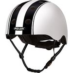 Melon Double Black White XL-XXL, Kinderfahrradhelm mit robustem Schutz und perfektem Tragekomfort